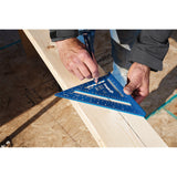 Empire Level E2994 7" TRUE BLUE Laser Etched Rafter Square - 5