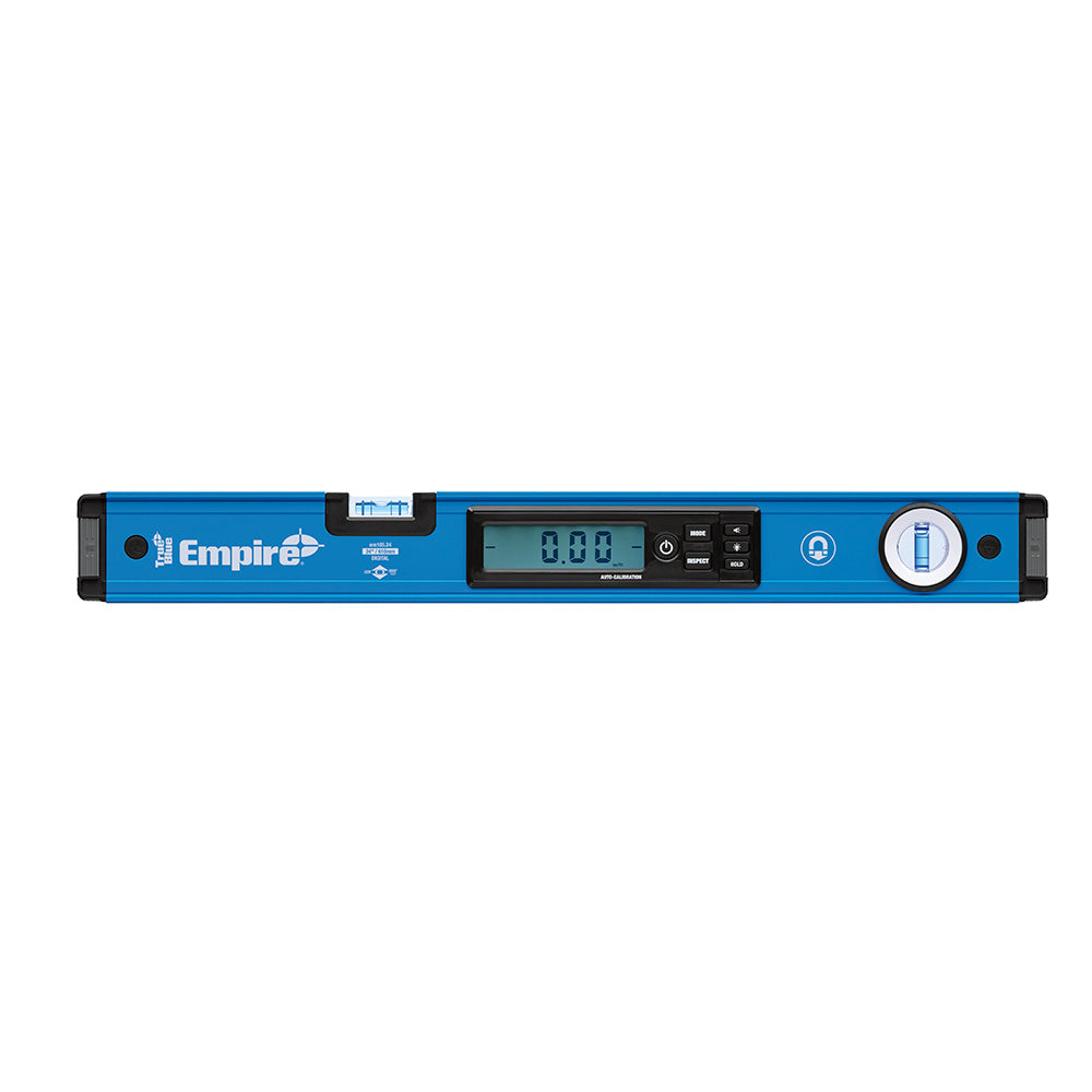 Empire Level em105.24 24" True Blue Magnetic Digital Box Level with Case - 3