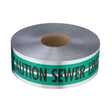 Empire Level 31-053 3" X 1000' Green Detectable "Sewer Line Below"