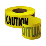 Empire Level 71-1001 1000' x 3" Caution Barricade Tape - 2