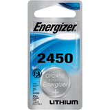 Energizer ECR2450BP CR2450 Lithium Manganese Dioxide Battery, 3 V - 2