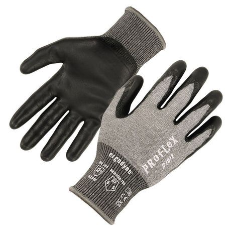 Ergodyne 10312 #7072 1-pair S Gray ANSI A7 Nitrile Coated CR Gloves