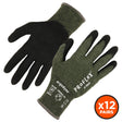 Ergodyne 10333 #7042 12-pair M Green ANSI A4 Nitrile Coated CR Gloves