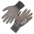 Ergodyne 10496 #7044 1-pair 2XL Gray ANSI A4 PU Coated CR Gloves