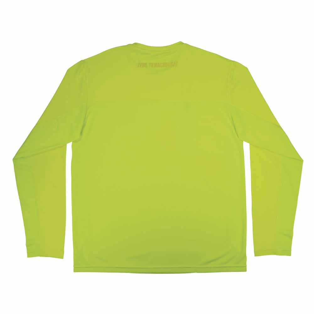 Ergodyne 12142 6689 S Lime Cooling Long Sleeve Sun Shirt with UV Protection - 6