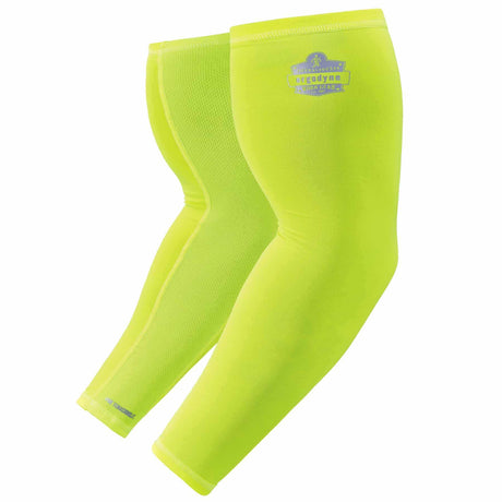 Ergodyne 12283 6690 M Lime Cooling Arm Sleeves - Performance Knit