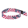 Ergodyne 12313 Chill-Its 6705 Evaporative Cooling Bandana - Hook & Loop, Stars & Stripes