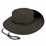 Ergodyne 12602 8936 S/M Olive Lightweight Ranger Hat - Mesh Paneling