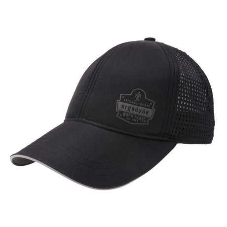 Ergodyne 12604 #8937 Black Performance Cooling Baseball Hat