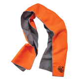 Ergodyne 12661 Chill-Its 6602MF Evaporative Microfiber Cooling Towel, Orange - 5