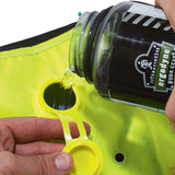 Ergodyne 12673 Chill-Its 6685 Dry Evaporative Cooling Vest, Medium, HV Lime - 3