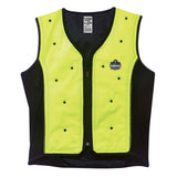 Ergodyne 12673 Chill-Its 6685 Dry Evaporative Cooling Vest, Medium, HV Lime - 5
