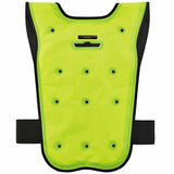 Ergodyne 12683 6687 S/M Lime Economy Dry Evaporative Cooling Vest - Elastic - 3