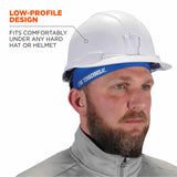 Ergodyne 12689 6632  Blue Cooling Skull Cap - Performance Knit - 5