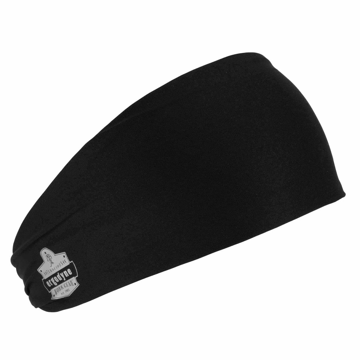 Ergodyne 12702 6634  Black Cooling Headband - Performance Knit - 2