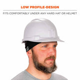 Ergodyne 12702 6634  Black Cooling Headband - Performance Knit - 6