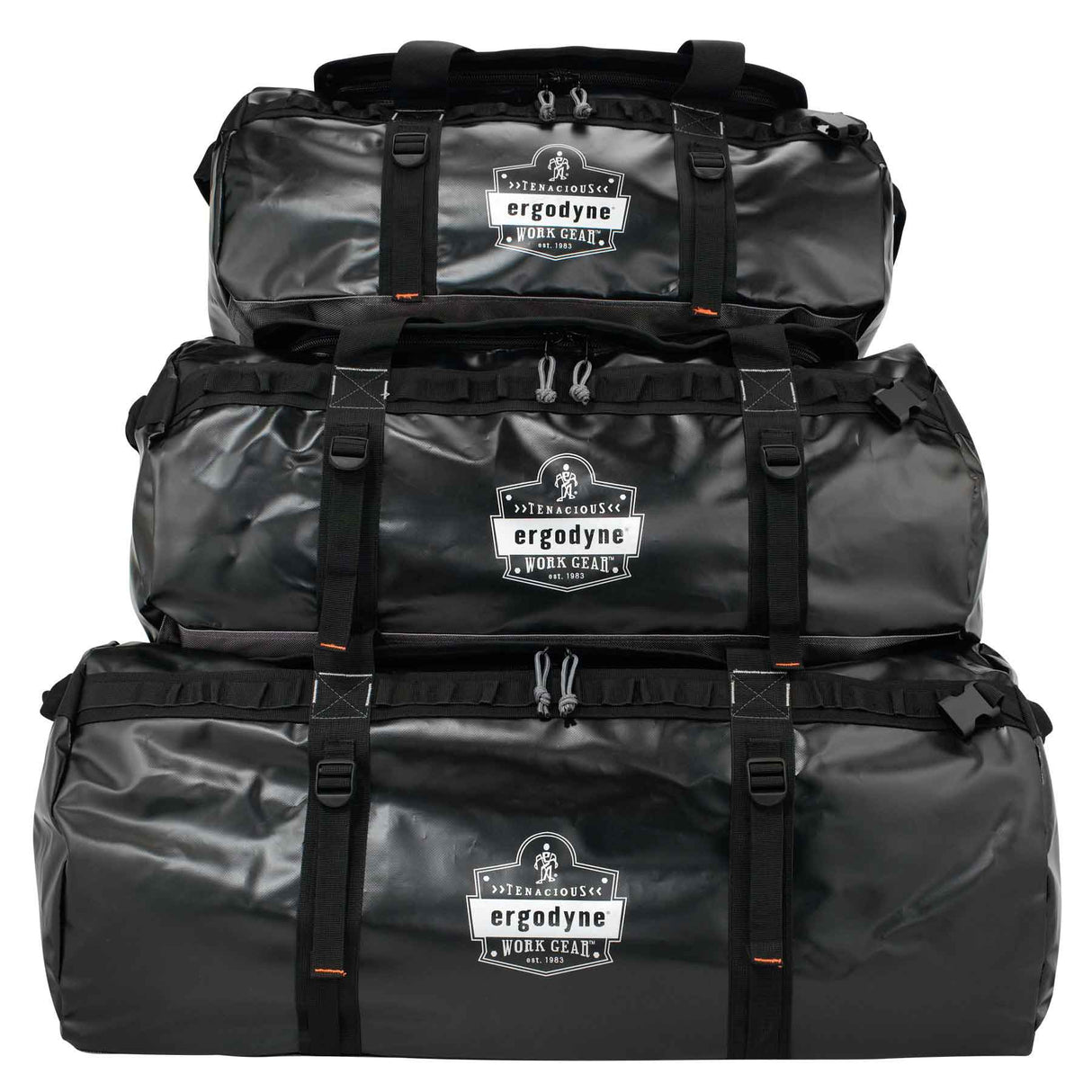 Ergodyne 13034 Arsenal 5030 Water Resistant Duffel Bag, Large, Black