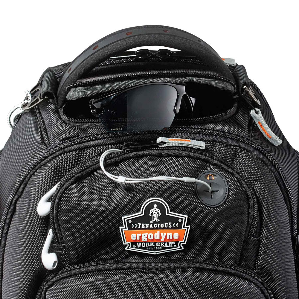 Ergodyne 13044 Arsenal 5144 Mobile Office Backpack, Black - 9