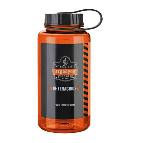 Ergodyne 13151 Chill-Its 5151 Wide Mouth Water Bottle, Orange