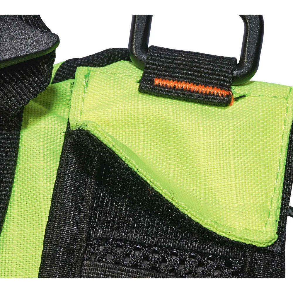 Ergodyne 13162 Chill-Its 5156 Premium Low Profile Hydration Pack, HV Lime - 5