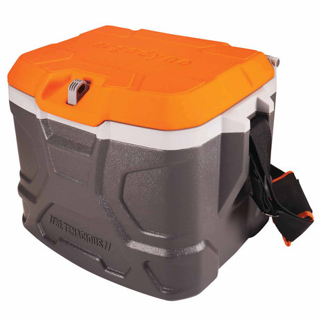 Ergodyne 13170 5170 Single Orange and Gray Industrial Hard Sided Cooler - 17 qt