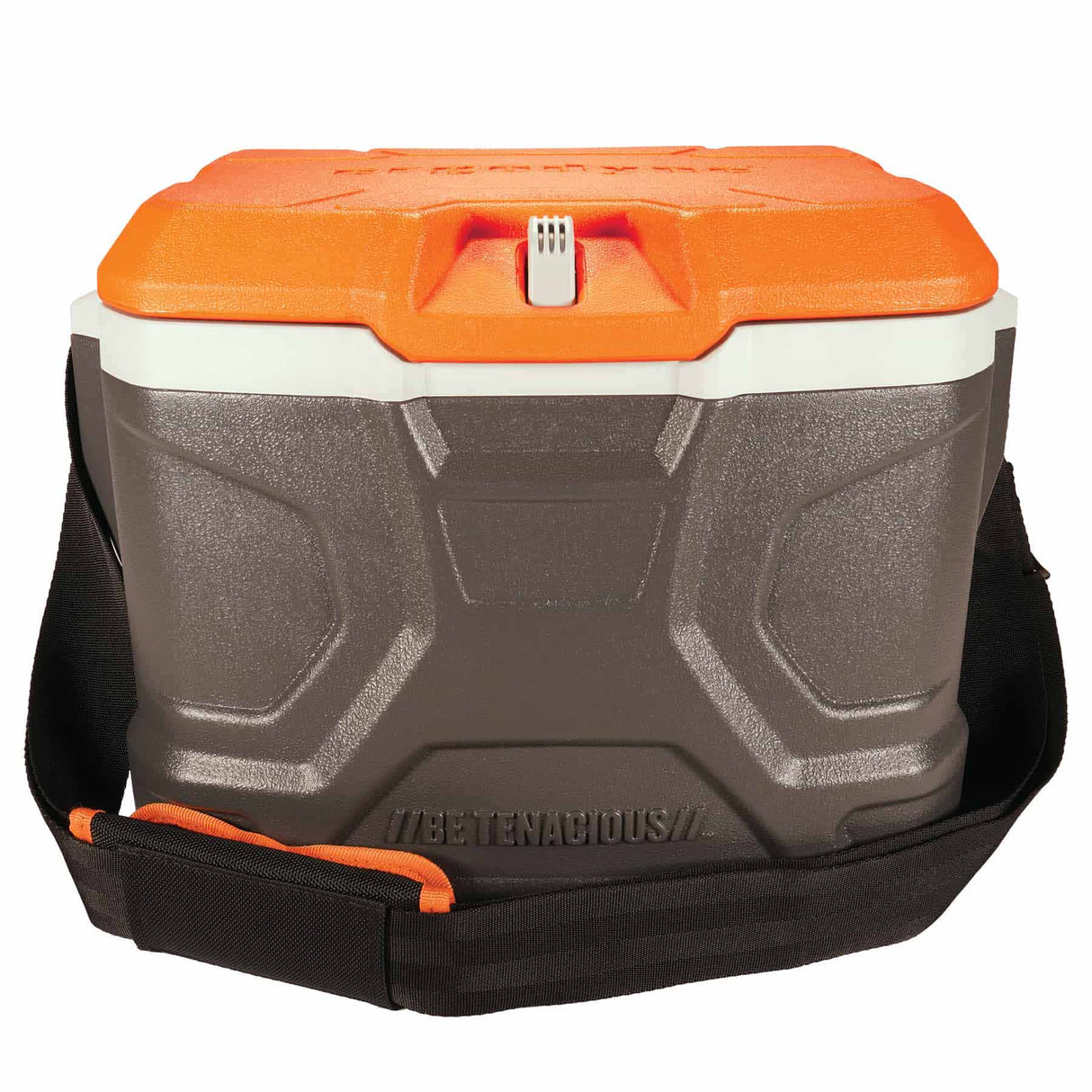 Ergodyne 13170 5170 Single Orange and Gray Industrial Hard Sided Cooler - 17 qt - 2