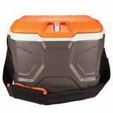 Ergodyne 13170 5170 Single Orange and Gray Industrial Hard Sided Cooler - 17 qt - 2