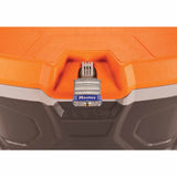 Ergodyne 13170 5170 Single Orange and Gray Industrial Hard Sided Cooler - 17 qt - 3