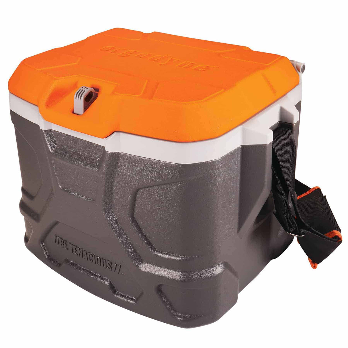 Ergodyne 13172 5170 Pallet of 30 Orange and Gray Industrial Hard Sided Cooler - 17 qt - 2