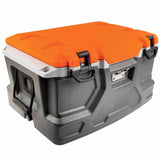Ergodyne 13173 5171 Pallet of 20 Orange and Gray Industrial Hard Sided Cooler - 48 qt - 2