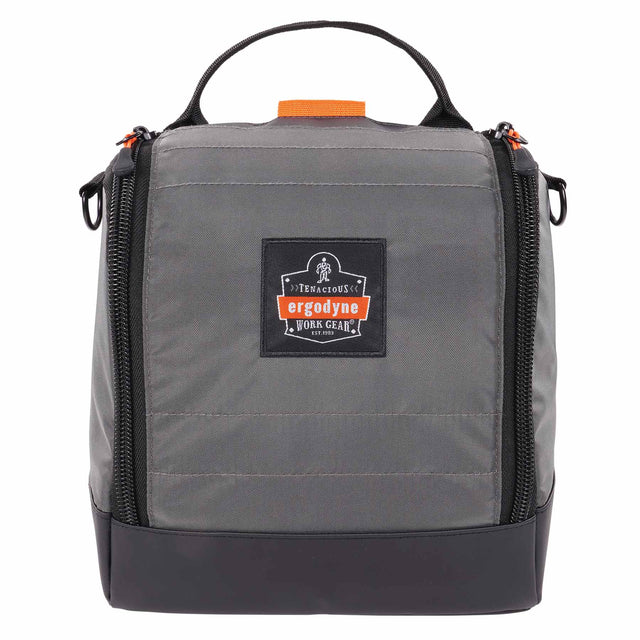 Ergodyne 13185 5185  Gray Respirator Bag w/ Zipper & Magnetic Closure