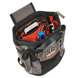 Ergodyne 13647 OAH 5517 Topped Tool Pouch w/ Snap-Hinge Zipper Closure - 4