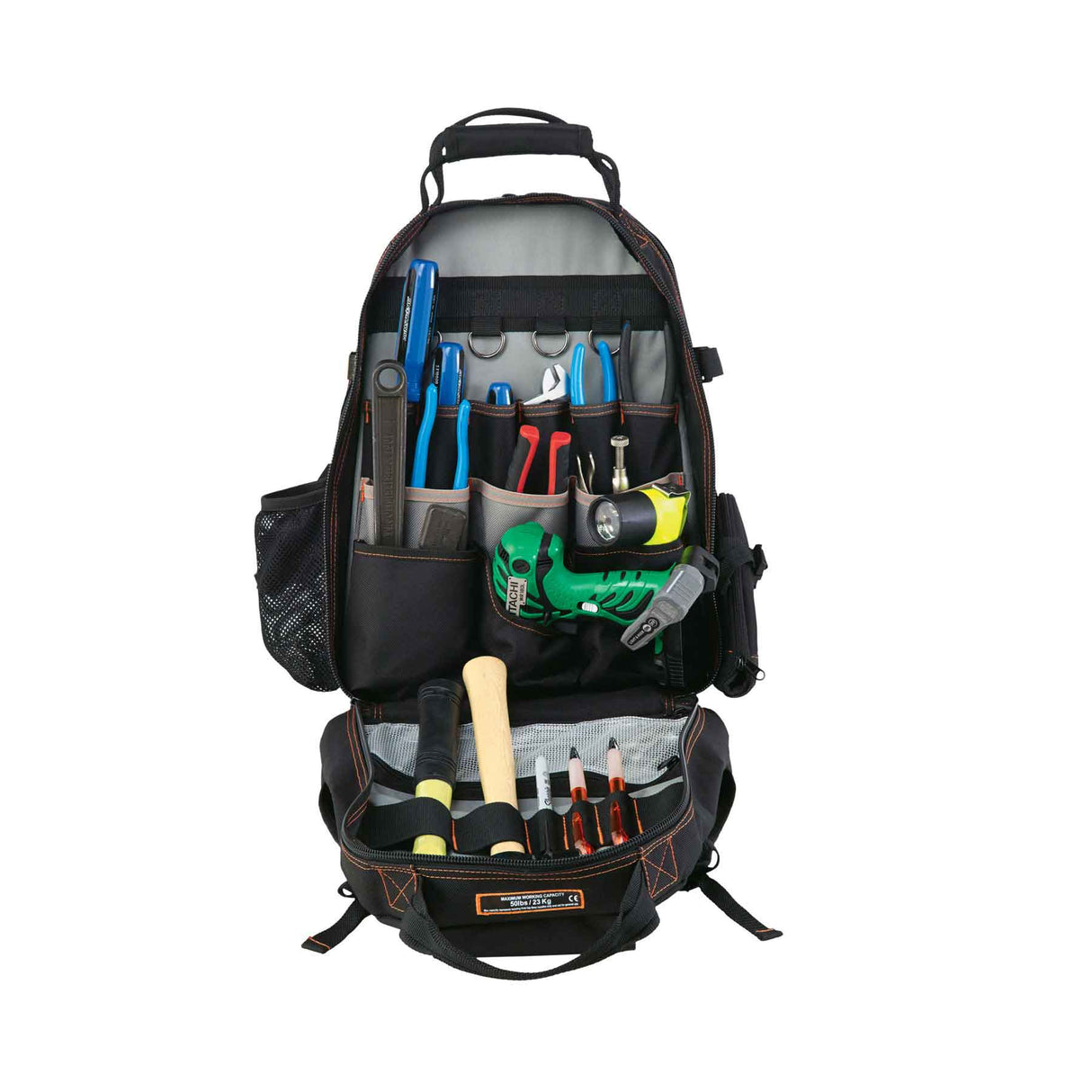 Ergodyne 13743 OAH 5843 Tool Backpack Dual Compartment - 4