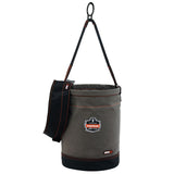 Ergodyne 14860 OAH 5960T Canvas Hoist Bucket with D-Rings and Top - 3