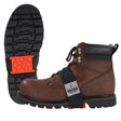 Ergodyne 16321 TREX Mid-Sole Ice Cleats for Heeled Boots with 12 Tungsten Carbide Studs (1 Pair)
