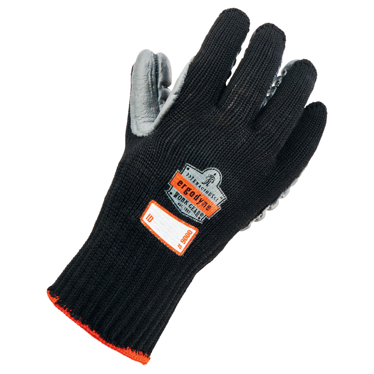 Ergodyne 16455 ProFlex 9000 Certified Lightweight Anti-Vibration Glove, XL, Black - 2