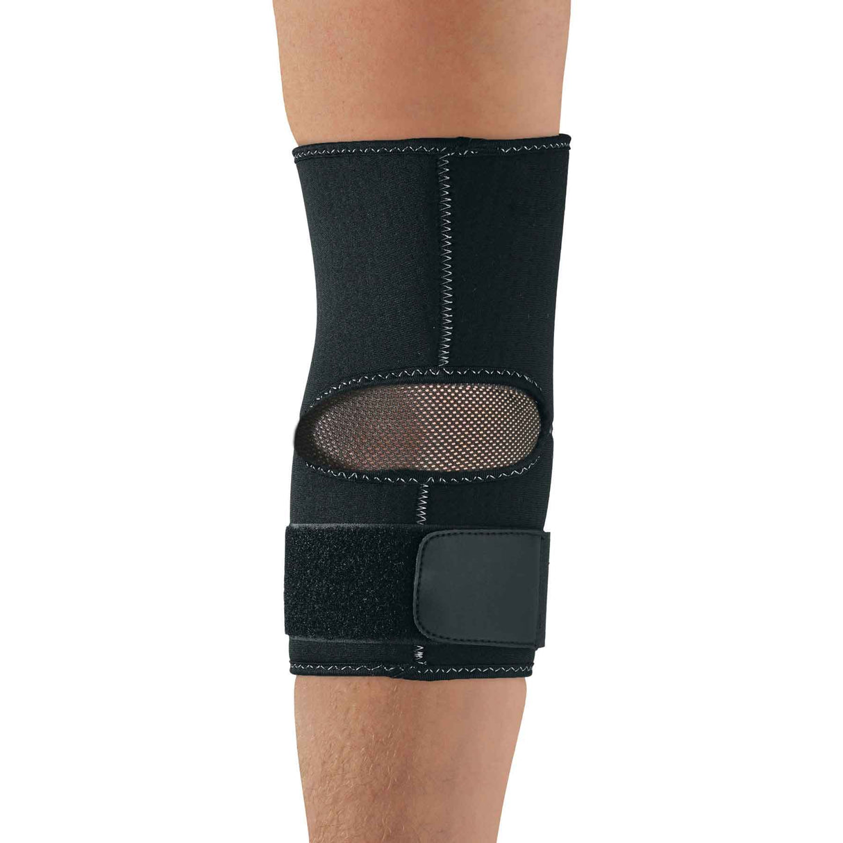 Ergodyne 16584 ProFlex 655 Neoprene Elbow Sleeve with Strap, Large, Black - 2