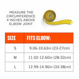 Ergodyne 16592 651 S Black Elbow Compression Sleeve - 10