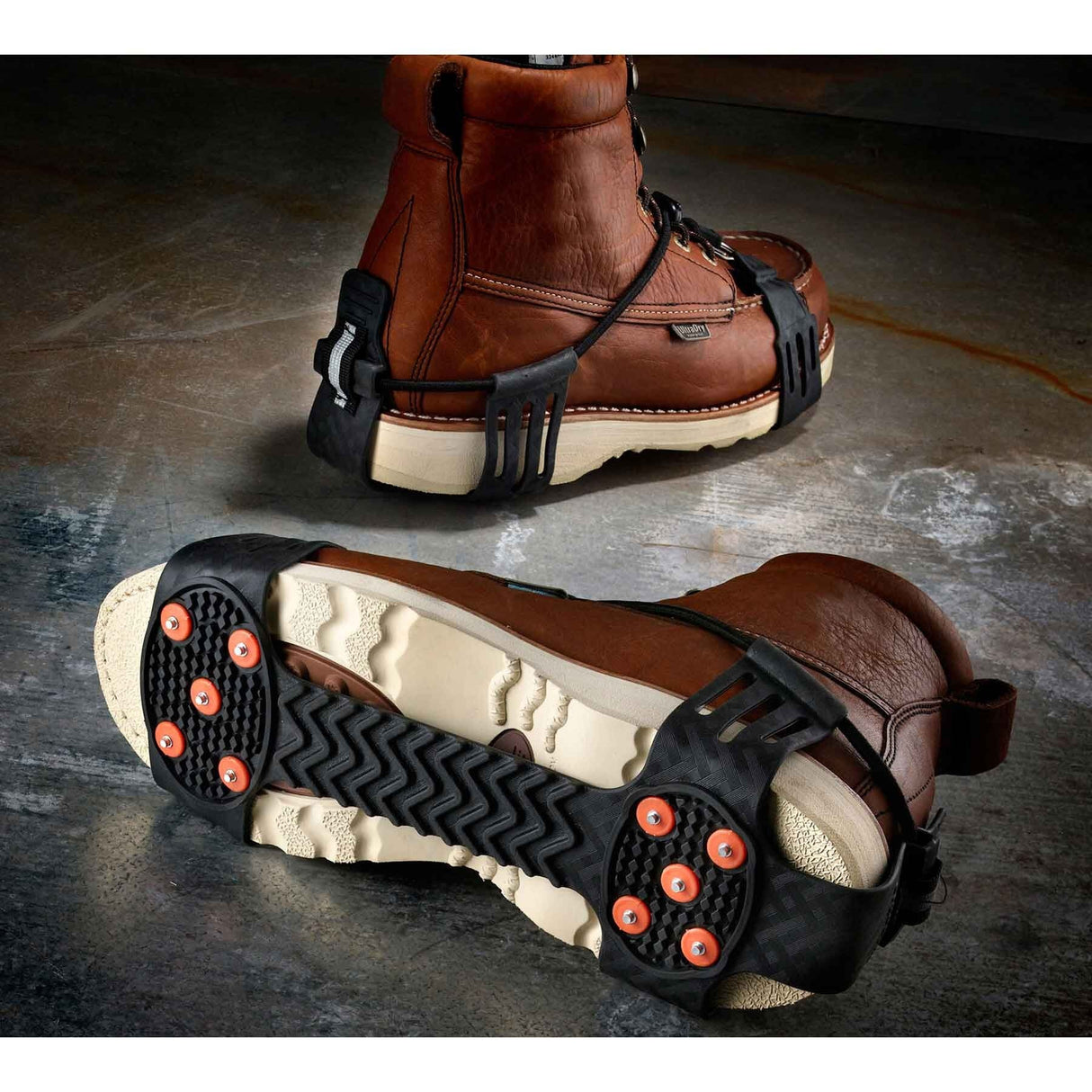 Ergodyne 16773 TREX 6310 Adjustable Ice Traction Device, Medium, Black - 2