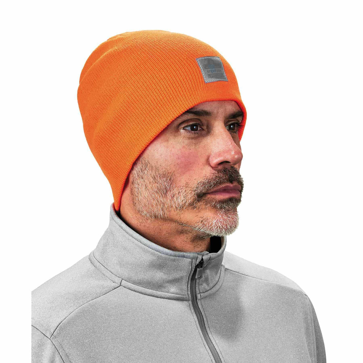 Ergodyne 16814 6812  Orange Rib Knit Beanie - 3