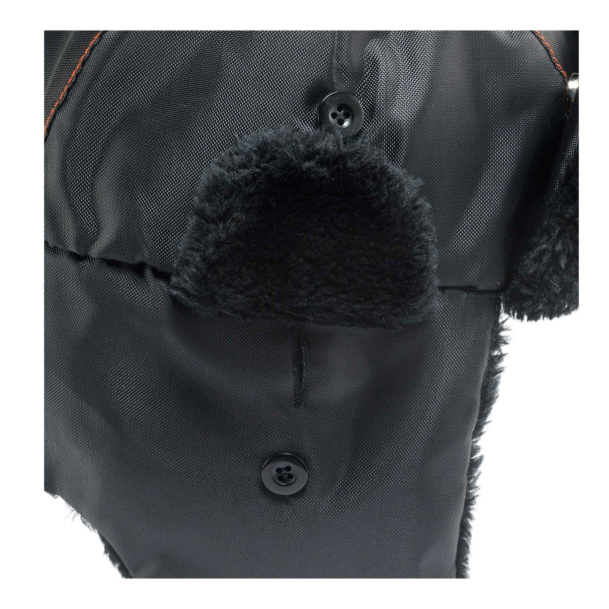 Ergodyne 16843 N-Ferno 6802 Classic Trapper Hat, Small/Medium, Black - 3