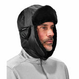 Ergodyne 16846 6802 XS Black Classic Trapper Hat - 3