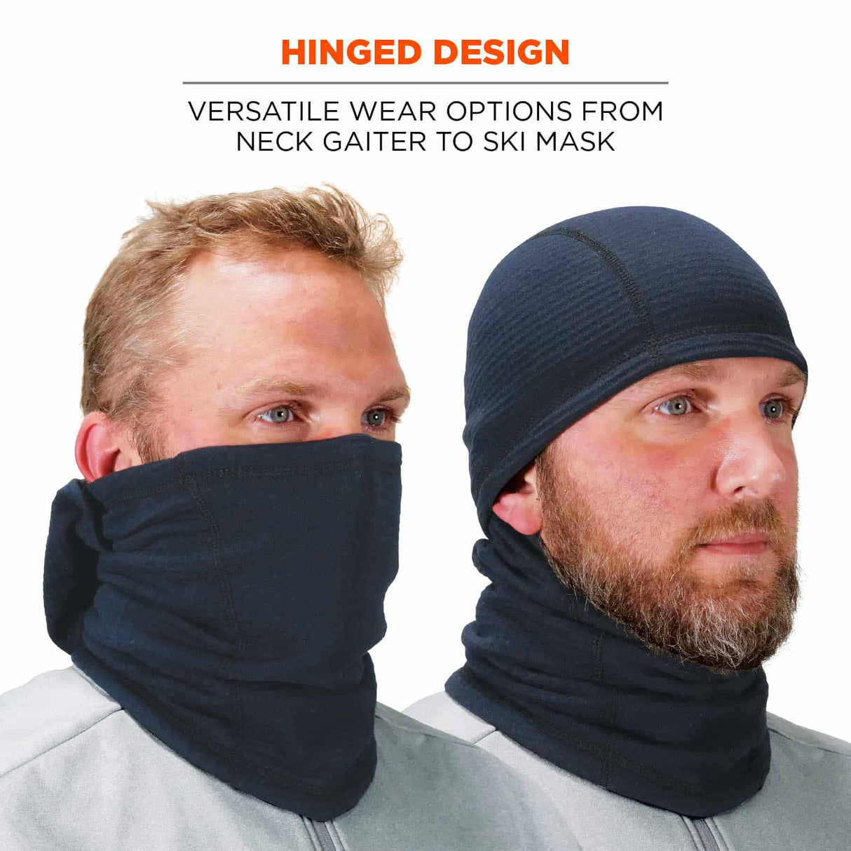 Ergodyne 16848 6847  Navy FR Balaclava Face Mask - Dual Compliant - 6