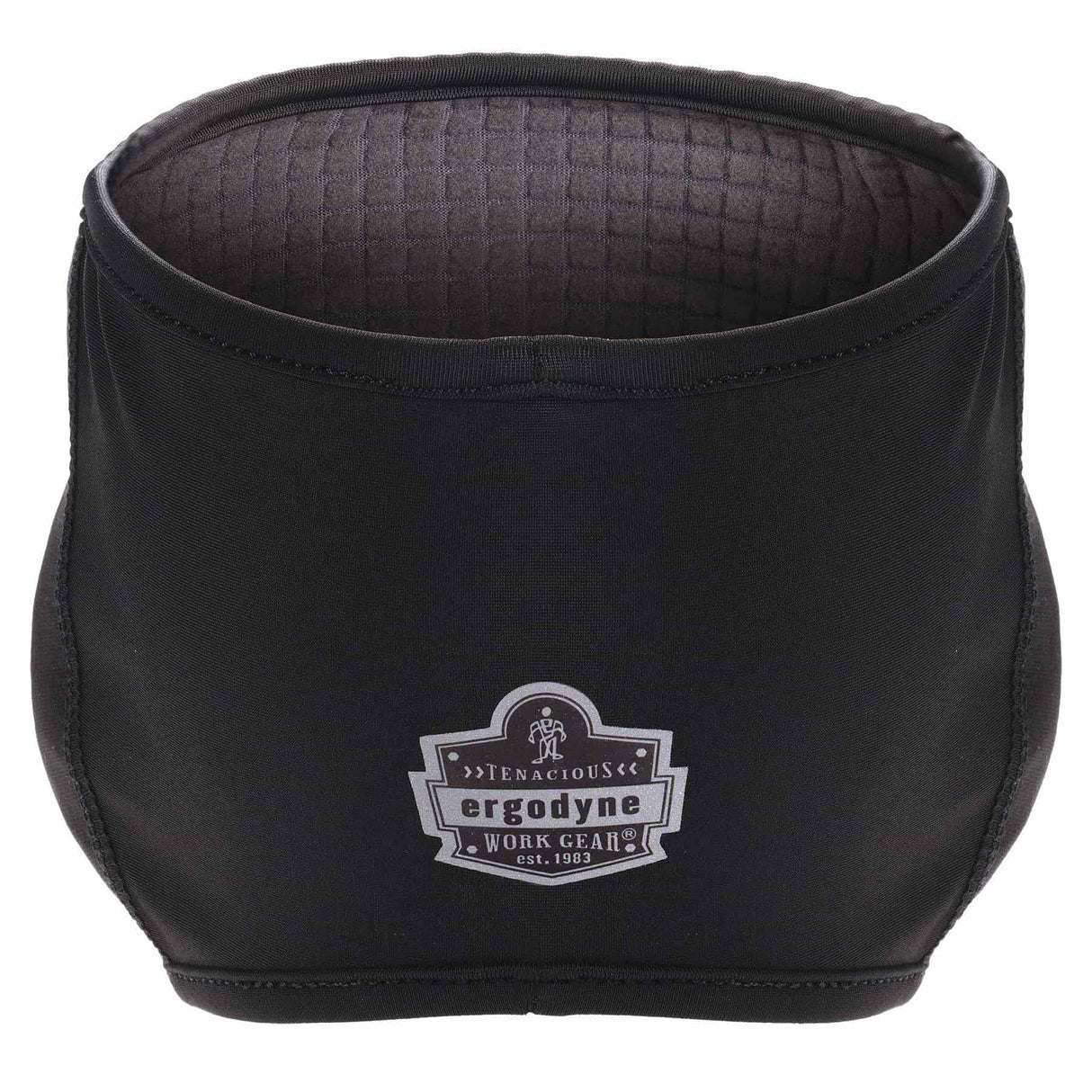 Ergodyne 16887 6887  Black 2-Layer Winter Headband - Fleece + Spandex - 2