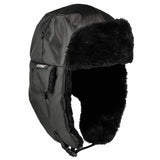 Ergodyne 16897 6802ZI S/M Kit Black Zipper Trapper Hat + Universal Bump Cap - 2