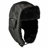 Ergodyne 16899 6802ZI L/XL Kit Black Zipper Trapper Hat + Universal Bump Cap - 2