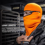 Ergodyne 16954 #6821 Orange Balaclava Face Mask - Fleece - 6
