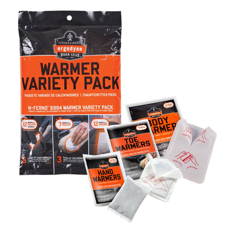 Ergodyne 16994 #6994 White Warming Variety Pack