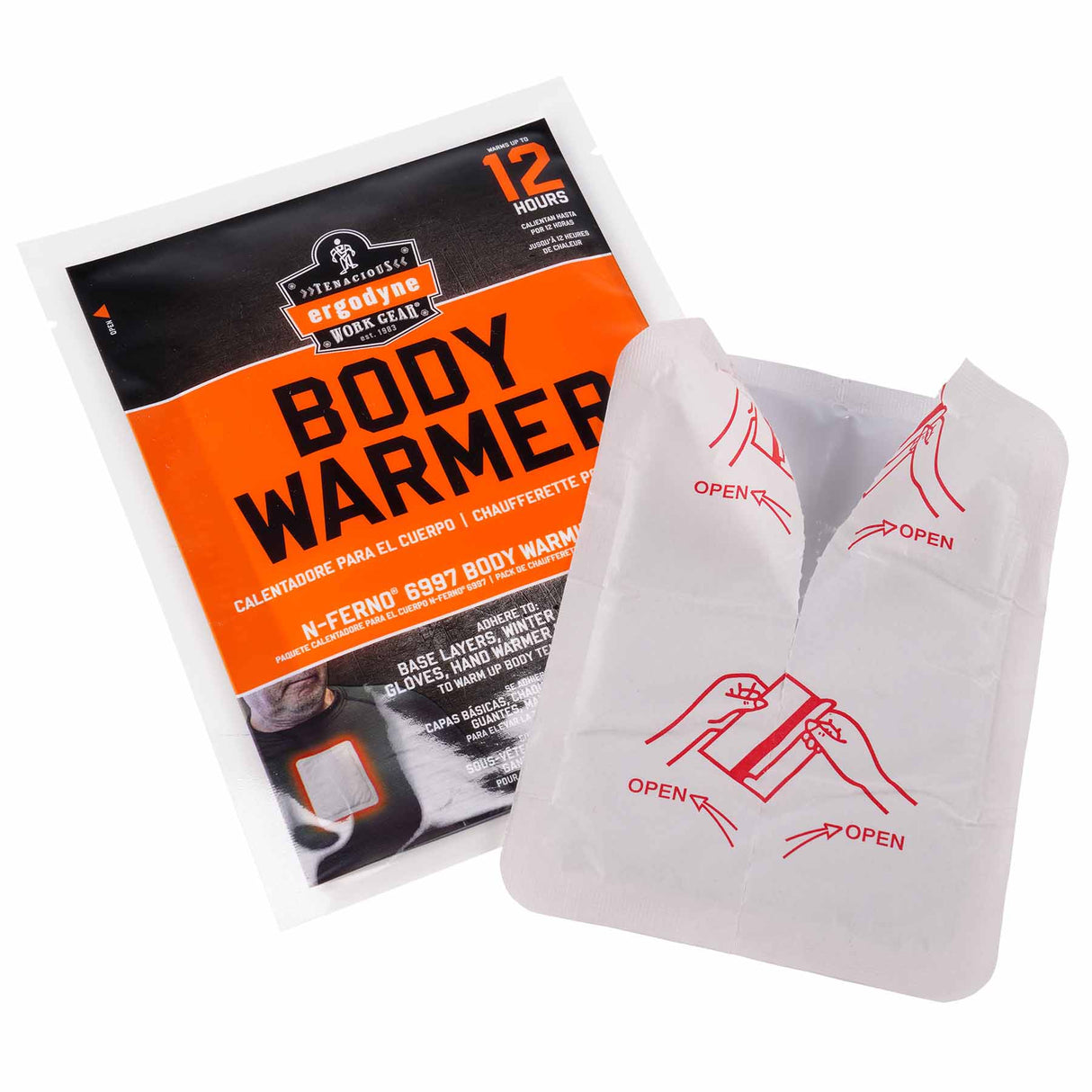 Ergodyne 16997 6997  White Body Warmers - 6