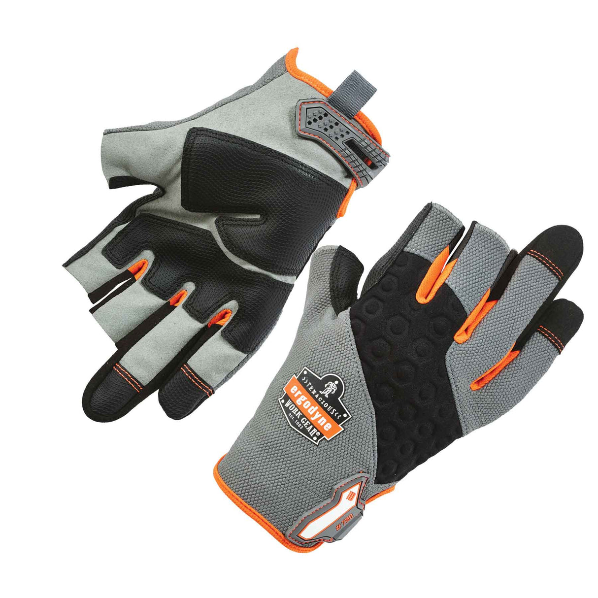 Ergodyne 17114 ProFlex 720 Heavy-Duty Framing Gloves, Large, Gray - 2